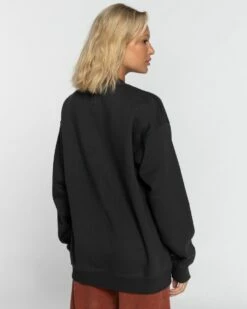 Billabong Energy And Wisdom Womens Sweater - Off Black -UK Surfing Equipment Sales Store ebjsf00138 billabong w ofb bck1