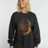 Billabong Energy And Wisdom Womens Sweater - Off Black
