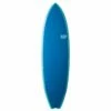 NSP Elements 7'2" Fish Surfboard - Ocean Blue