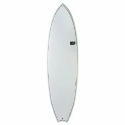 NSP Elements HDT 6ft 8 Fish Surfboard - White