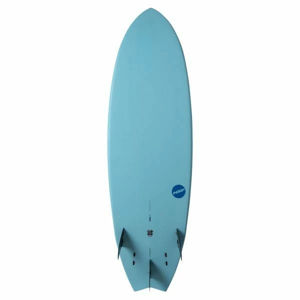 NSP Elements 6'4 Fish Surfboard - Ocean Blue 2 NSP Elements 6'4 Fish Surfboard - Ocean Blue - Image 2