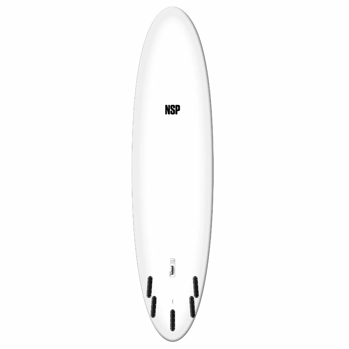 NSP 7ft 6 Elements HDT Funboard Surfboard - White 2 NSP 7ft 6 Elements HDT Funboard Surfboard - White - Image 2