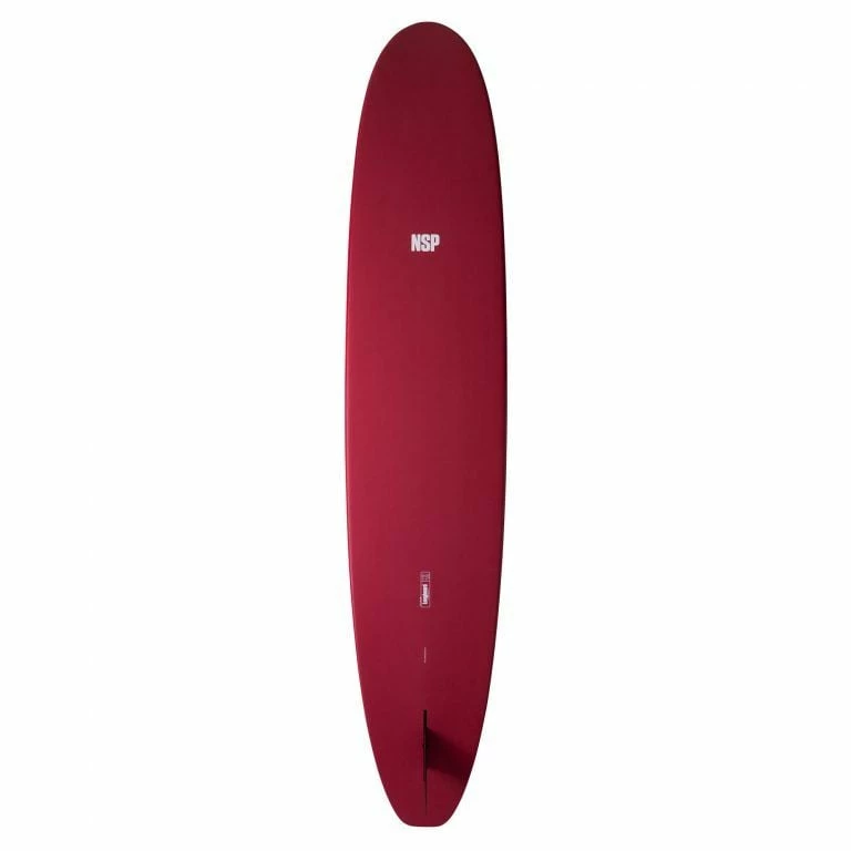 NSP Elements 8ft6 Longboard - White/Red 2 NSP Elements 8ft6 Longboard - White/Red - Image 2