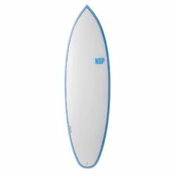 NSP Elements 6ft6 Tinder D8 Shortboard - White/Blue