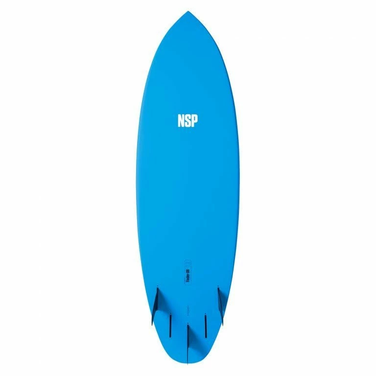 NSP Elements 6ft6 Tinder D8 Shortboard - White/Blue 2 NSP Elements 6ft6 Tinder D8 Shortboard - White/Blue - Image 2