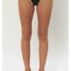SisstrEvolution Solid Sulu Skimpy Bottom - Black
