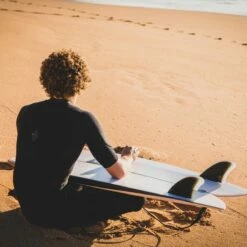 FCS II Christenson PG Keel Fins - Black -UK Surfing Equipment Sales Store fcsii ch keel inboard 3