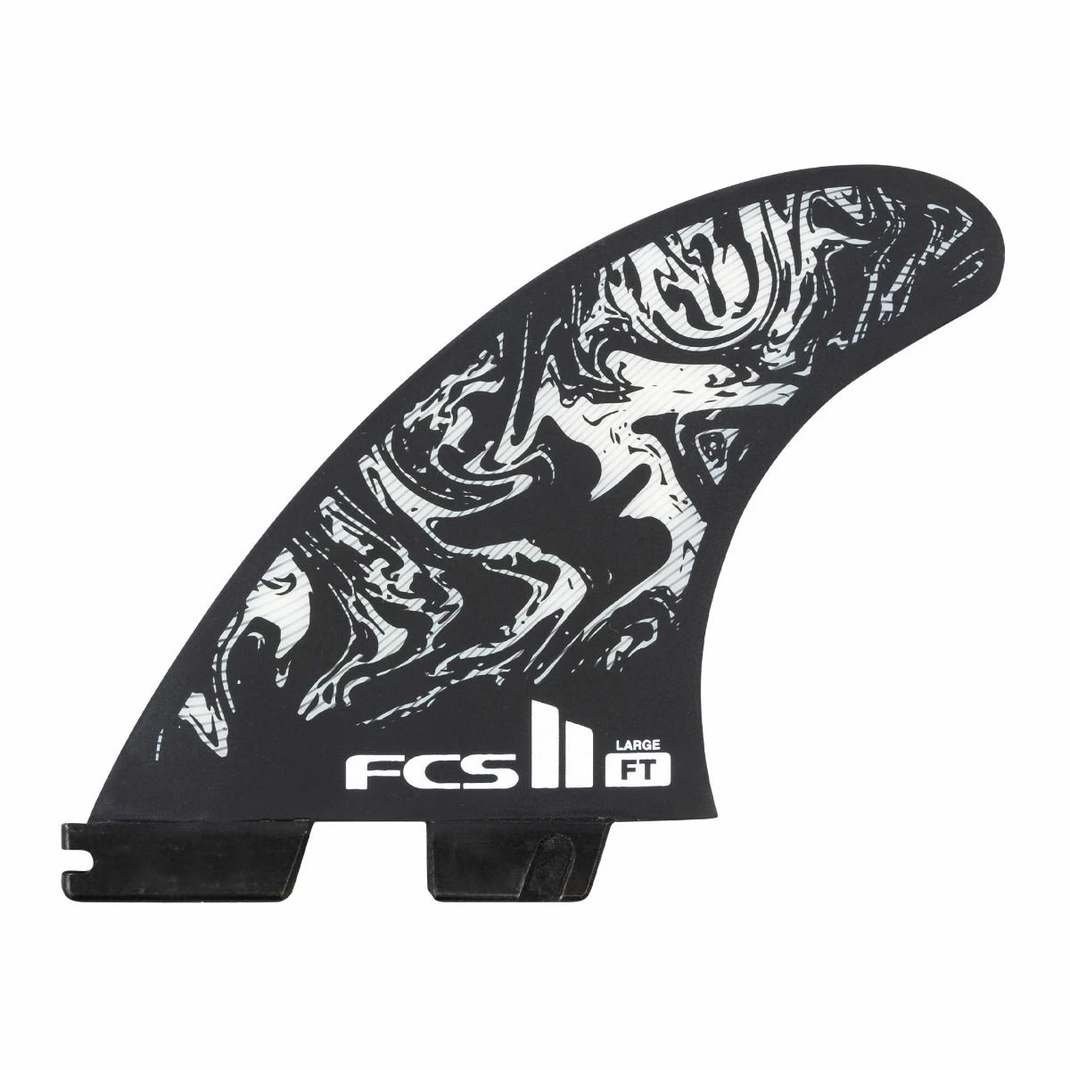 FCS II Filipe Toledo PC Thruster Fins - Black/White 1 FCS II Filipe Toledo PC Thruster Fins - Black/White