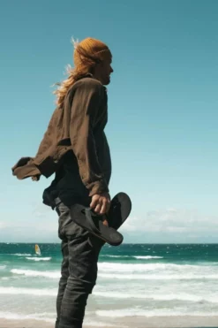 Foamlife Mens Mully Flip Flops - Black -UK Surfing Equipment Sales Store foamlife ff1ss21005 mully black 5 900x