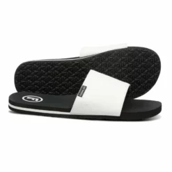Foamlife Mens Tarlan Slides - Black/White 9 Foamlife Mens Tarlan Slides - Black/White -UK Surfing Equipment Sales Store foamlife ff2ss22007 tarlan slide white 3 900x