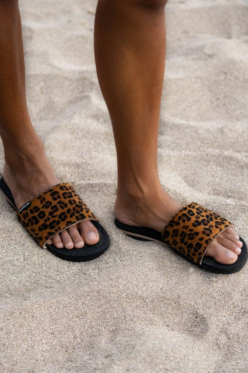 Foamlife Womens Selene Slides - Black 6 Foamlife Womens Selene Slides - Black - Image 6