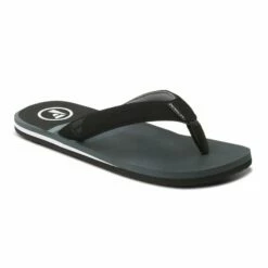 Foamlife Mens Rullen SC Flip Flops - Slate Grey