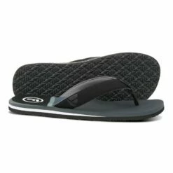 Foamlife Mens Rullen SC Flip Flops - Slate Grey -UK Surfing Equipment Sales Store foamlife ff3ss23003 rullen sc slate grey 3 900x