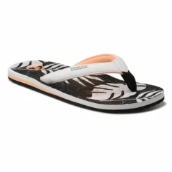 Foamlife Zikat Sugarcane Womens Flip Flops - Black