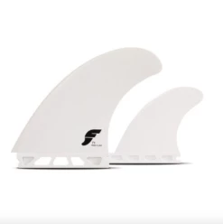 Futures T1 Thermotech Twin + Trailer Fins In White