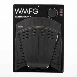 WMFG Classic Six Pack Grooved 3.0 Kite Traction Pad - Black