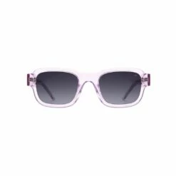 Front Page 39 A.Kjaerbede Halo Unisex Sunglasses - Transparent Lavender