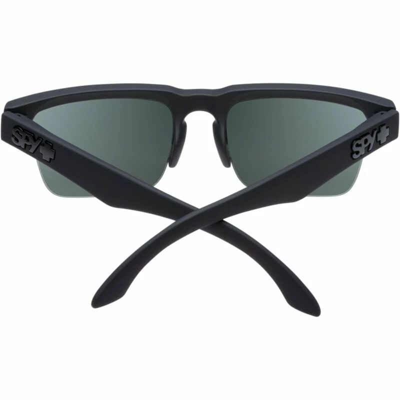 SPY Helm 50/50 Soft Matte Black Polarised Sunglasses - HD Plus Grey Green 4 SPY Helm 50/50 Soft Matte Black Polarised Sunglasses - HD Plus Grey Green - Image 4