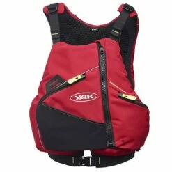 Yak High Back 60N Buoyancy Aid - Black/Red