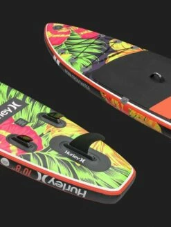 Hurley ApexTour Midnight Tropics 10' 8" Inflatable Paddleboard Set -UK Surfing Equipment Sales Store hurley apextour midnight tropics paddleboard 2 650x867 1