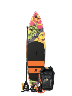 Hurley ApexTour Midnight Tropics 10' 8" Inflatable Paddleboard Set