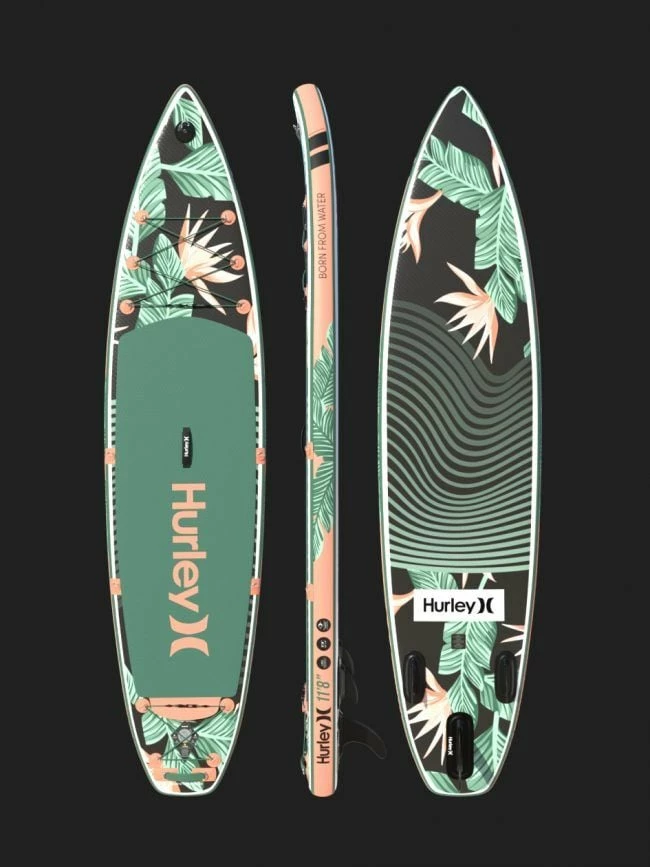 Hurley ApexTour Shock Wave 11' 8" Inflatable Paddleboard Set 3 Hurley ApexTour Shock Wave 11' 8" Inflatable Paddleboard Set - Image 3