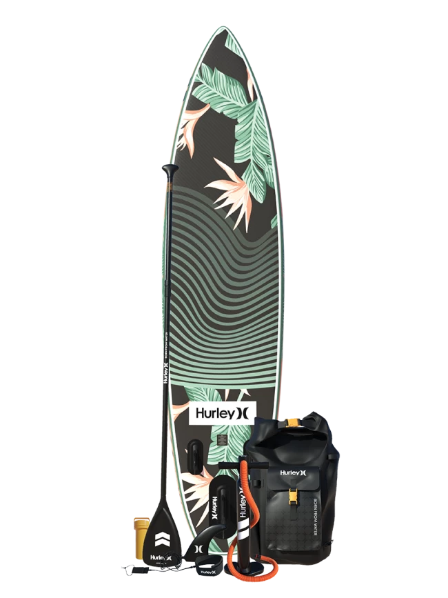 Hurley ApexTour Shock Wave 11' 8" Inflatable Paddleboard Set 2 Hurley ApexTour Shock Wave 11' 8" Inflatable Paddleboard Set - Image 2