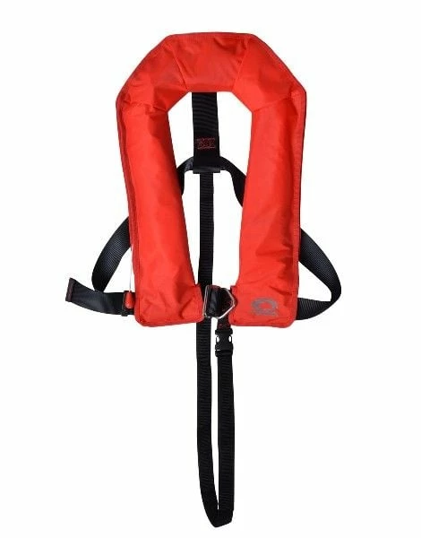 Typhoon TSL Hydro SL Lifejacket Auto Deck Harness - Red 1 Typhoon TSL Hydro SL Lifejacket Auto Deck Harness - Red