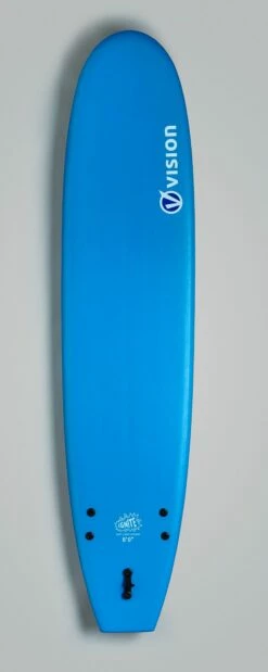 Vision Ignite 7ft Foam Surfboard - Blue / Psychedelic