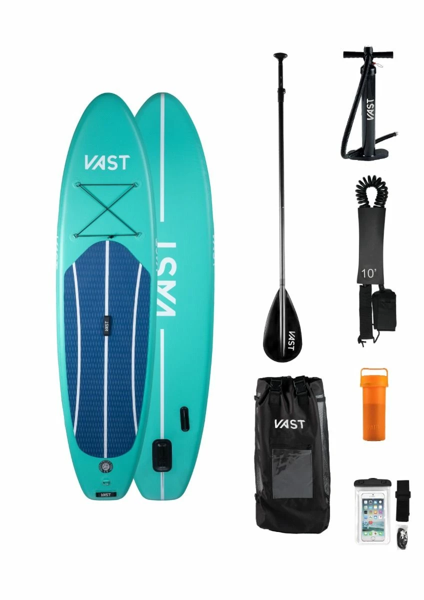 Vast 8'6" Astro Junior Allround ISUP Package - Aqua 1 Vast 8'6" Astro Junior Allround ISUP Package - Aqua