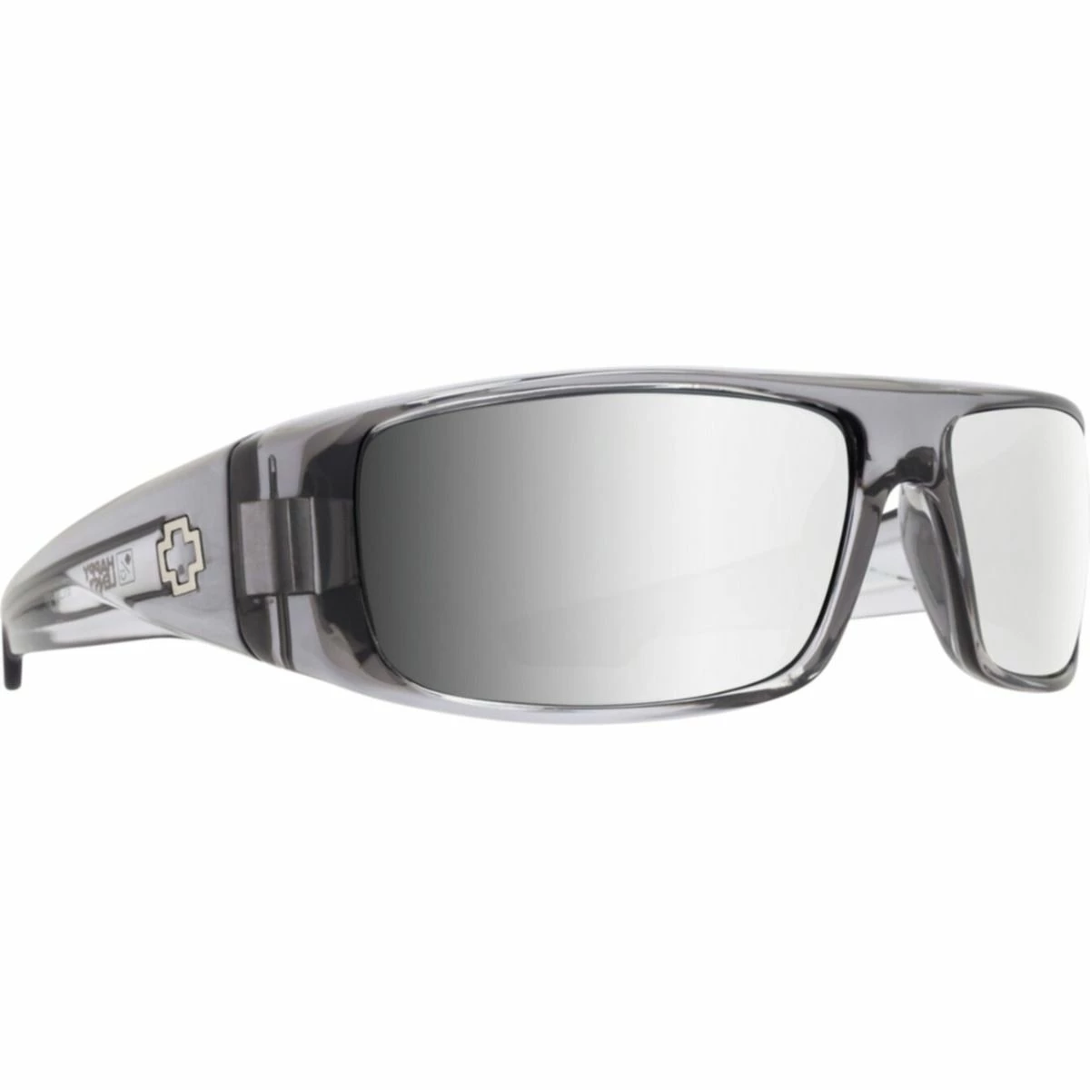 SPY Logan Clear Smoke Sunglasses - HD Plus Grey Green 1 SPY Logan Clear Smoke Sunglasses - HD Plus Grey Green