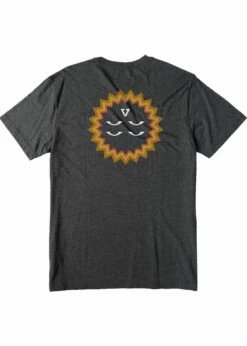 Vissla Four Eyes Heather Tee - Black Heather