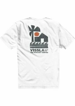 Vissla The Ecology Center Premium Pocket Tee - White