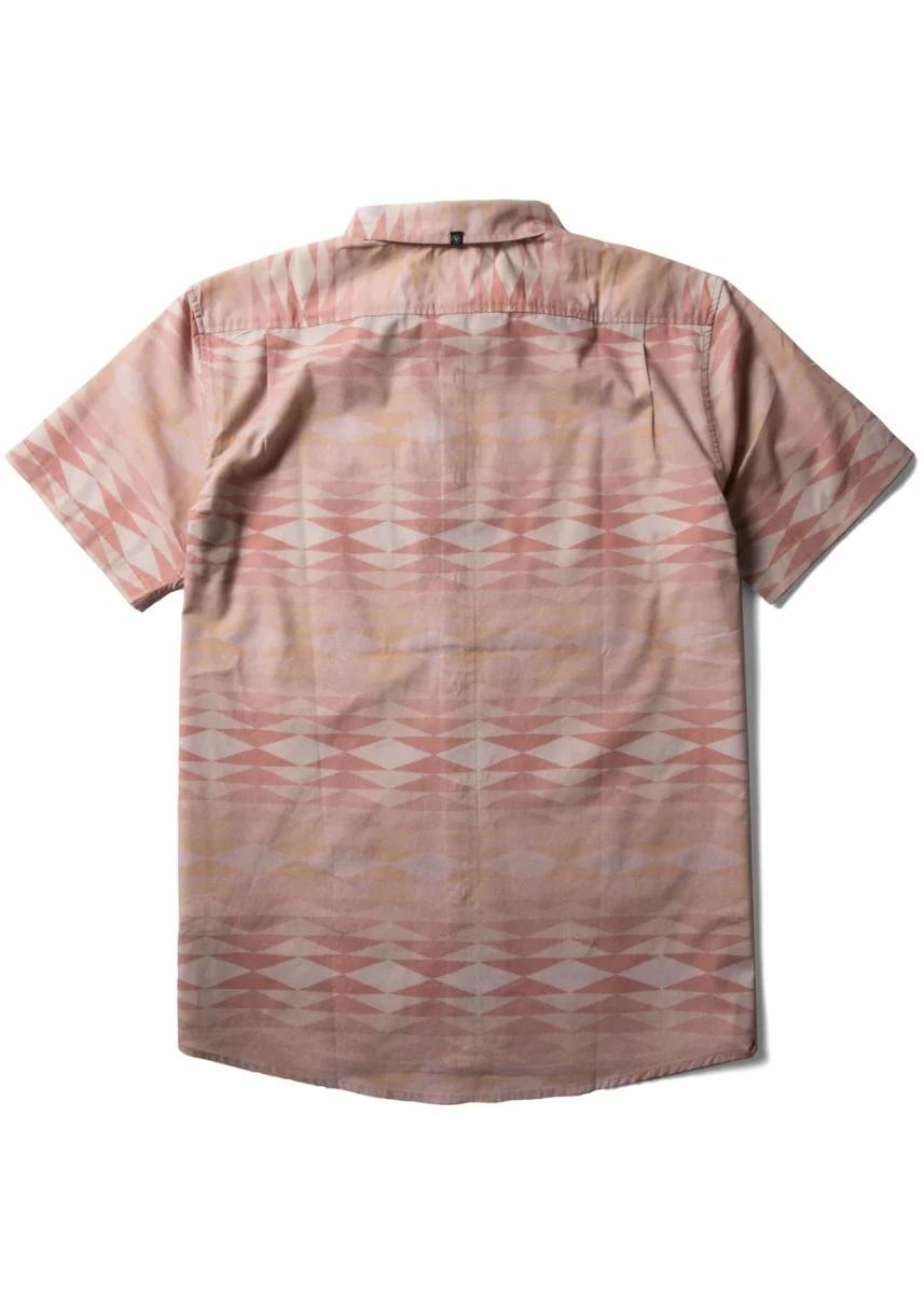 Vissla Jabber Eco Short Sleeve Shirt - Terracotta 2 Vissla Jabber Eco Short Sleeve Shirt - Terracotta - Image 2