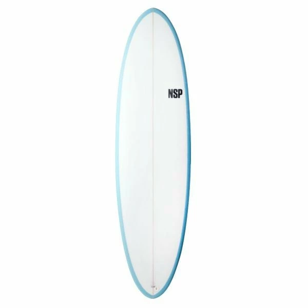 NSP Magnet 7'2 PU Surfboard - Sky Blue 1 NSP Magnet 7'2 PU Surfboard - Sky Blue