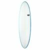 NSP Magnet 7ft 6 PU Surfboard - White/Blue