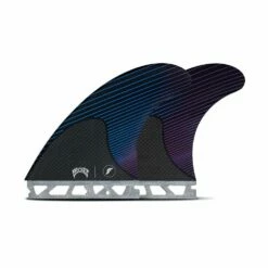 Futures Mayhem Large Thruster Fins - Blue / Violet