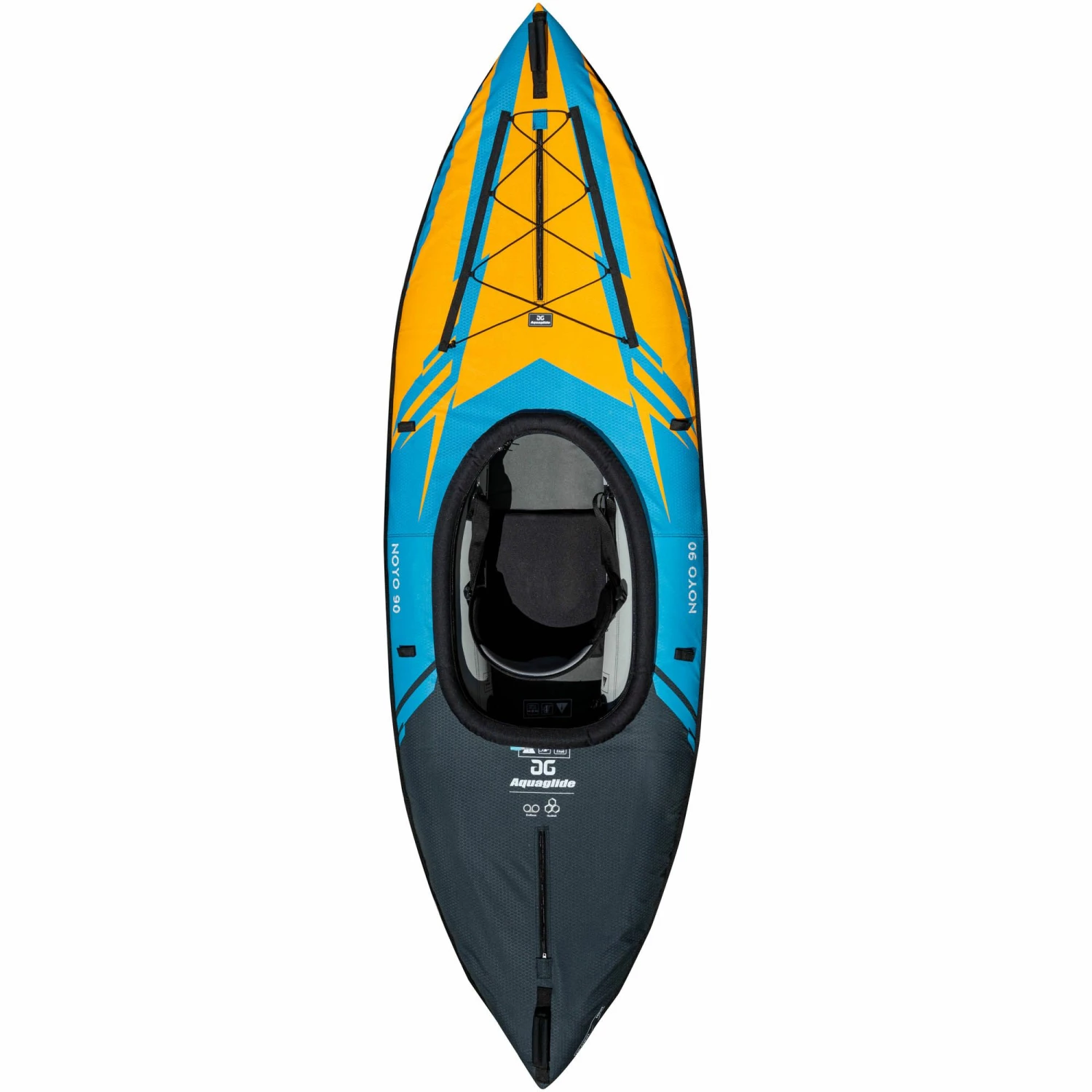 Aquaglide Noyo 90 Inflatable Kayak - 1 Person 3 Aquaglide Noyo 90 Inflatable Kayak - 1 Person - Image 3