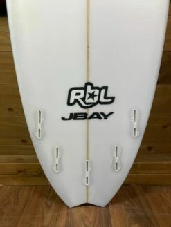 Rebel Hybrid Shortboard Surfboard - White -UK Surfing Equipment Sales Store photo apr 20 12 02 28