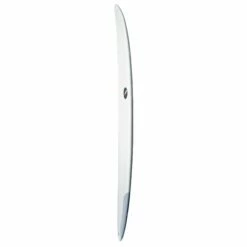 NSP 7ft 6 Protech Funboard Surfboard - White -UK Surfing Equipment Sales Store protech funboard white rail 1