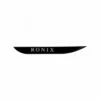 Ronix 8 Inch Fiberglass Ramp Wake Fin - Black