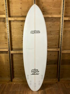 Rebel Bean Surfboard - White -UK Surfing Equipment Sales Store rebel bean white bottom