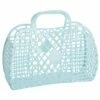 Sun Jellies Large Retro Basket - Blue