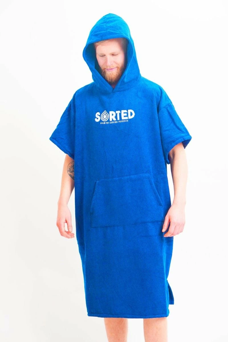 Sorted Surf Premium Hooded Changing Robe - Royal Blue 1 Sorted Surf Premium Hooded Changing Robe - Royal Blue