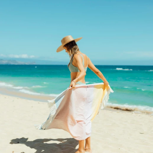 Slowtide Cynthia Rowley Sea Ombre Beach Towel 4 Slowtide Cynthia Rowley Sea Ombre Beach Towel - Image 4