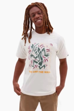 Vans Sketchy Exit T-Shirt - Antique White