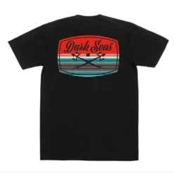 Dark Seas Galviston T Shirt - Black