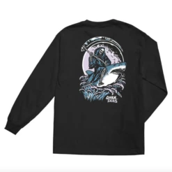 Dark Seas Full Moon Fantom LS T Shirt - Black