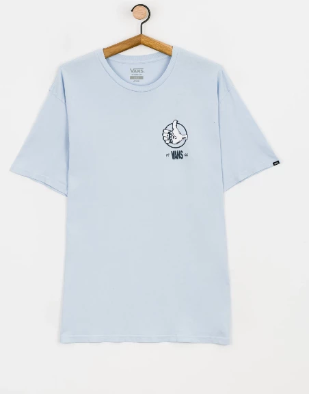 Vans 66 Thumbs Up Short Sleeve T-Shirt - Cashmere Blue 1 Vans 66 Thumbs Up Short Sleeve T-Shirt - Cashmere Blue