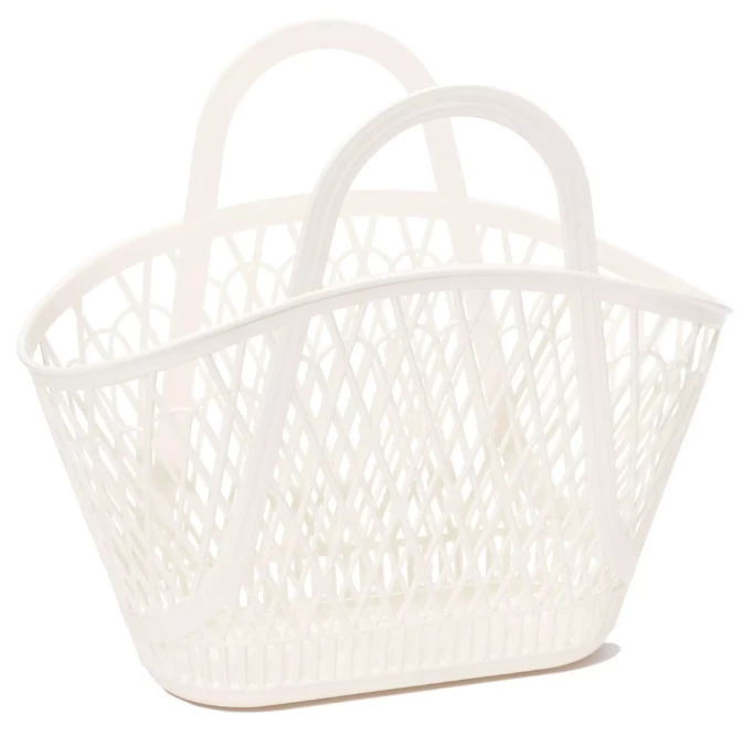 Sun Jellies Betty Basket - Cream 1 Sun Jellies Betty Basket - Cream